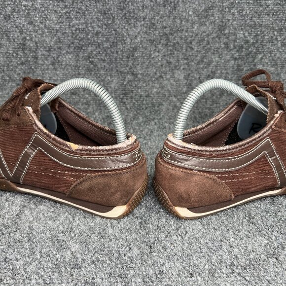 Vans Dabney Shoes Women's Size 8 Brown Suede Corduroy Low Lace Y2K Retro Sneaker - Picture 8 of 16